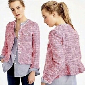 J. Crew Lady Peplum Jacket